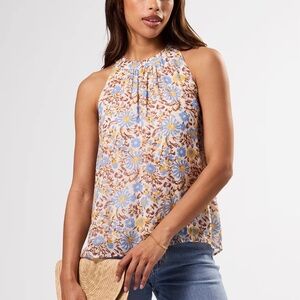Amour Vert Peggy Halter Top NWT Size Small